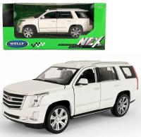 Welly Машинка 1:24 Cadillac Escalade 24084W белый