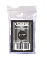 Протекторы Card-Pro для наст. игр 46*70 мм. 100 шт. арт CP007