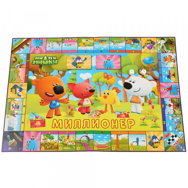 Настольная игра-ходилка МиМиМишки Миллионер